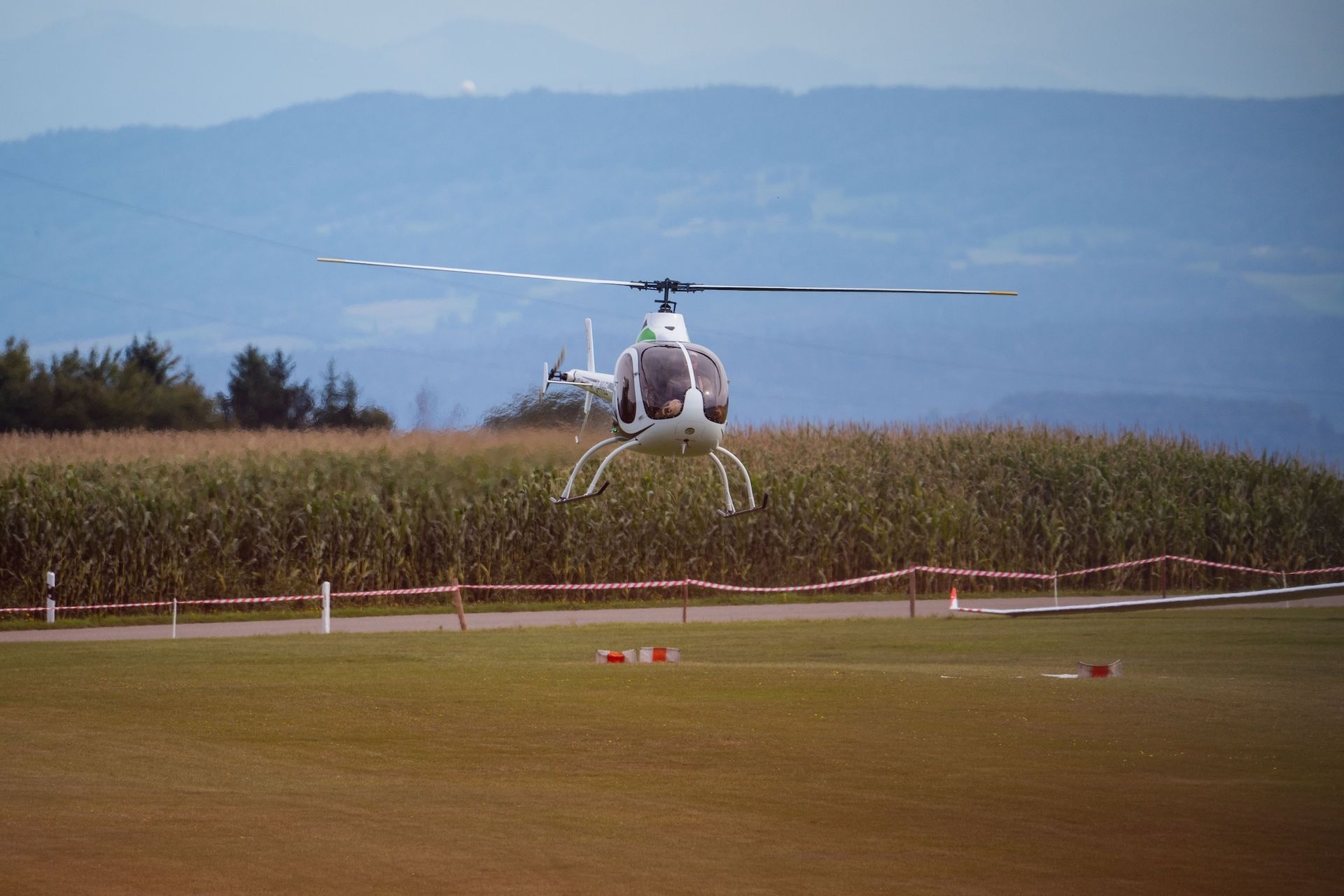 Der Flugplatz Hütten/Hotzenwald aus der Luft